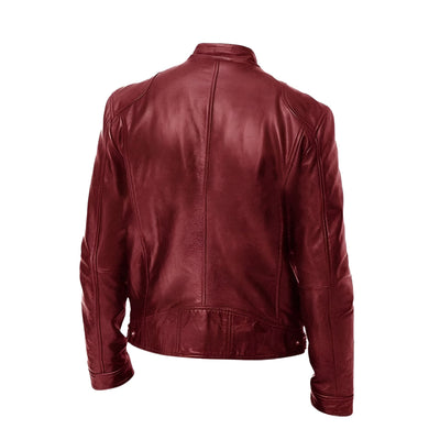 Logan | Classic Leather Jacket