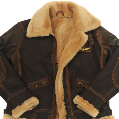 Victor | Aviator Shearling Jacket