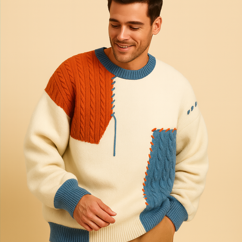 Marshall | Artisan Patchwork Sweater