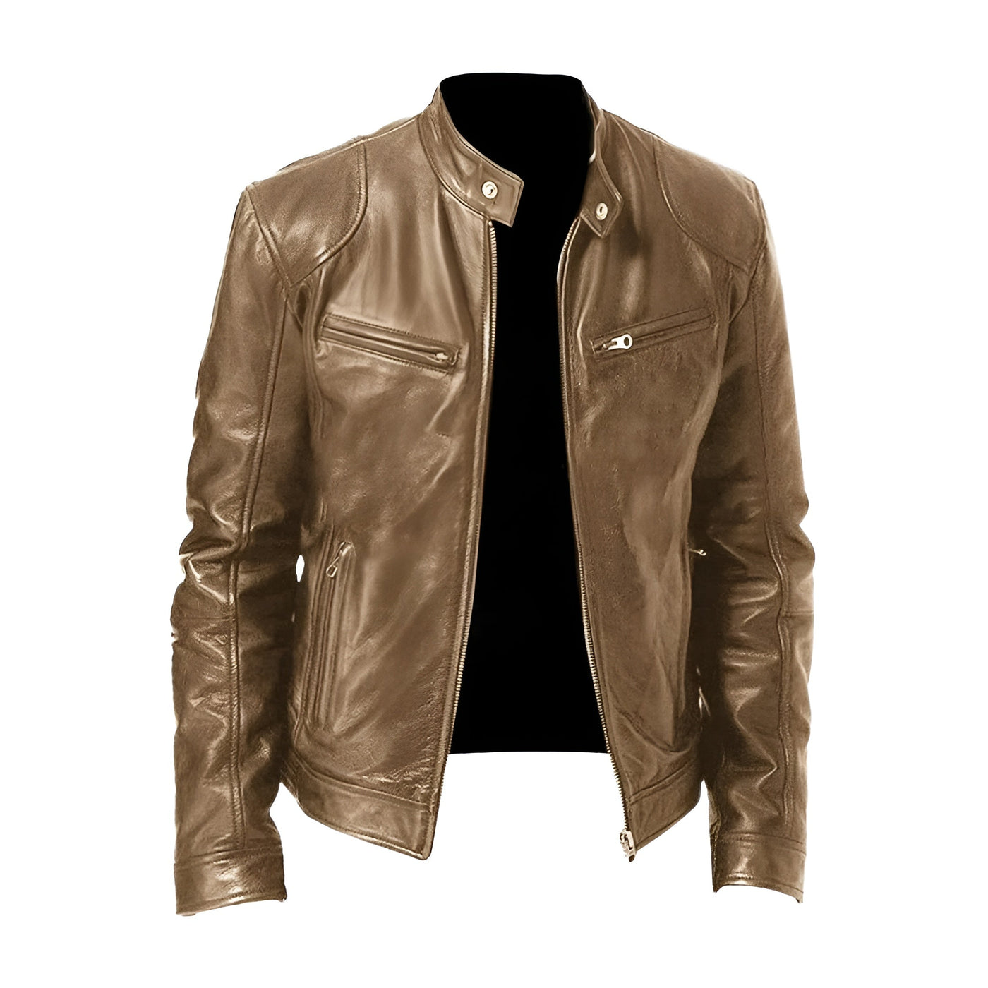 Logan | Classic Leather Jacket