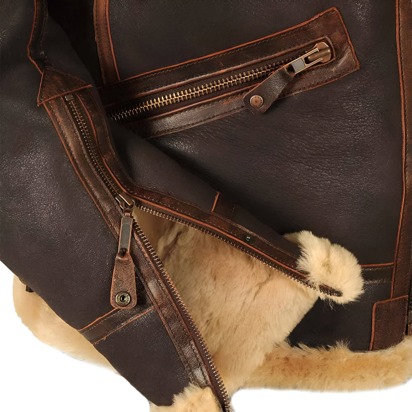 Victor | Aviator Shearling Jacket