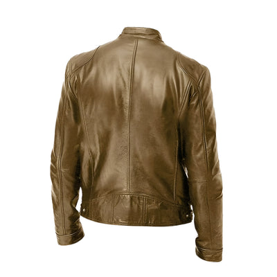 Logan | Classic Leather Jacket