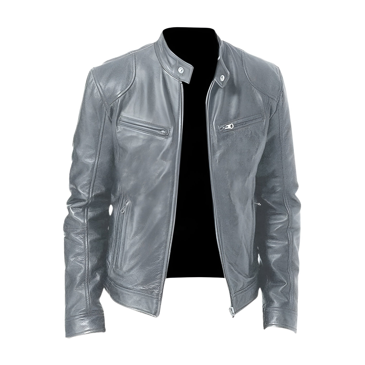 Logan | Classic Leather Jacket