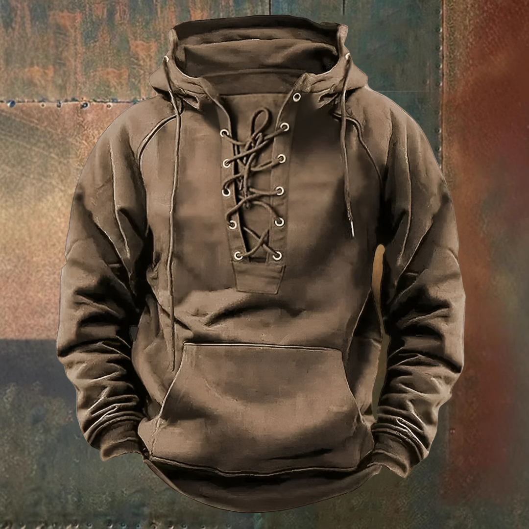 Gage | Frontier Lace-Up Hoodie