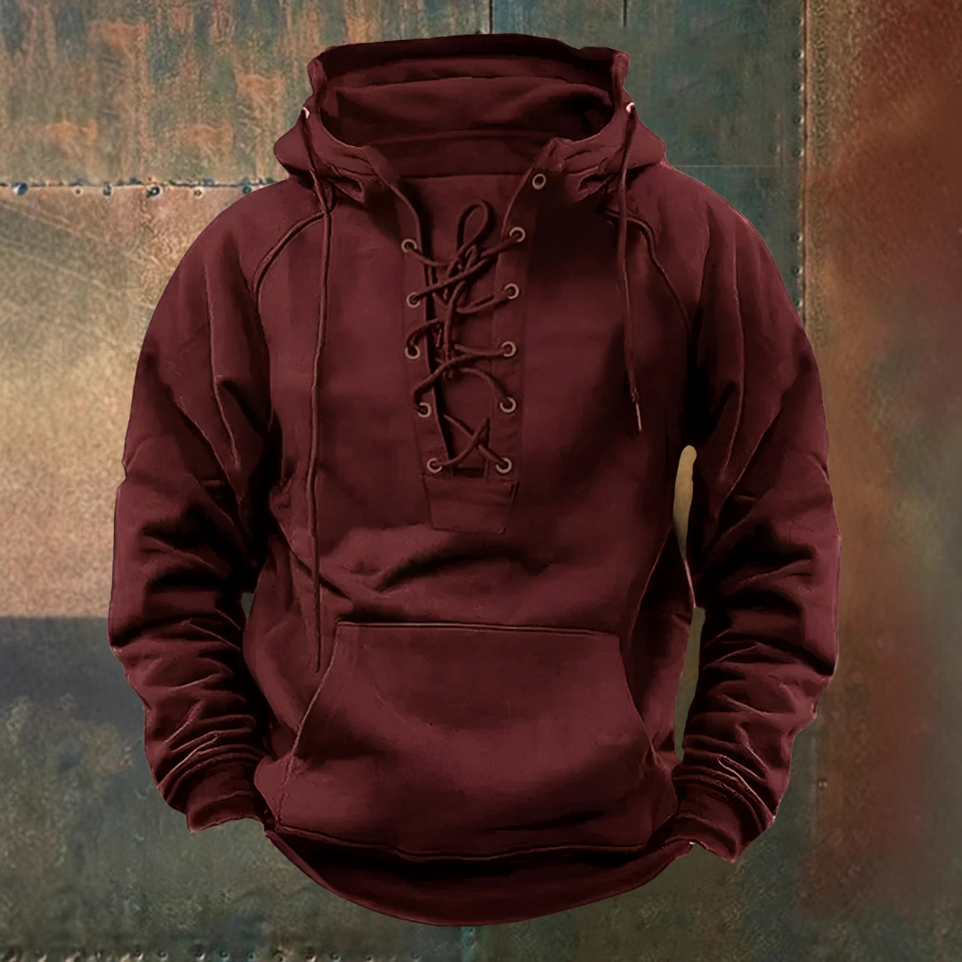 Gage | Frontier Lace-Up Hoodie