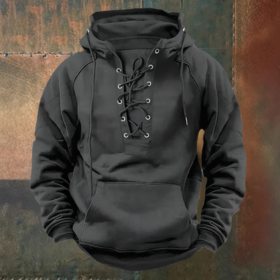 Gage | Frontier Lace-Up Hoodie