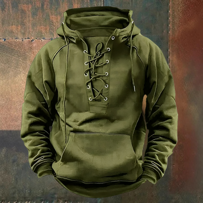 Gage | Frontier Lace-Up Hoodie