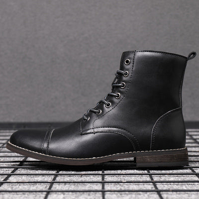 Morgan | Faux Leather Ankle Boots | Handcrafted Shoes