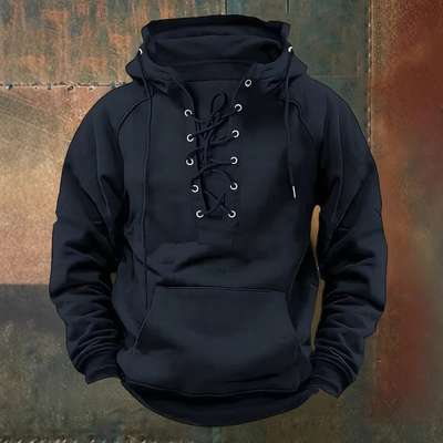Gage | Frontier Lace-Up Hoodie