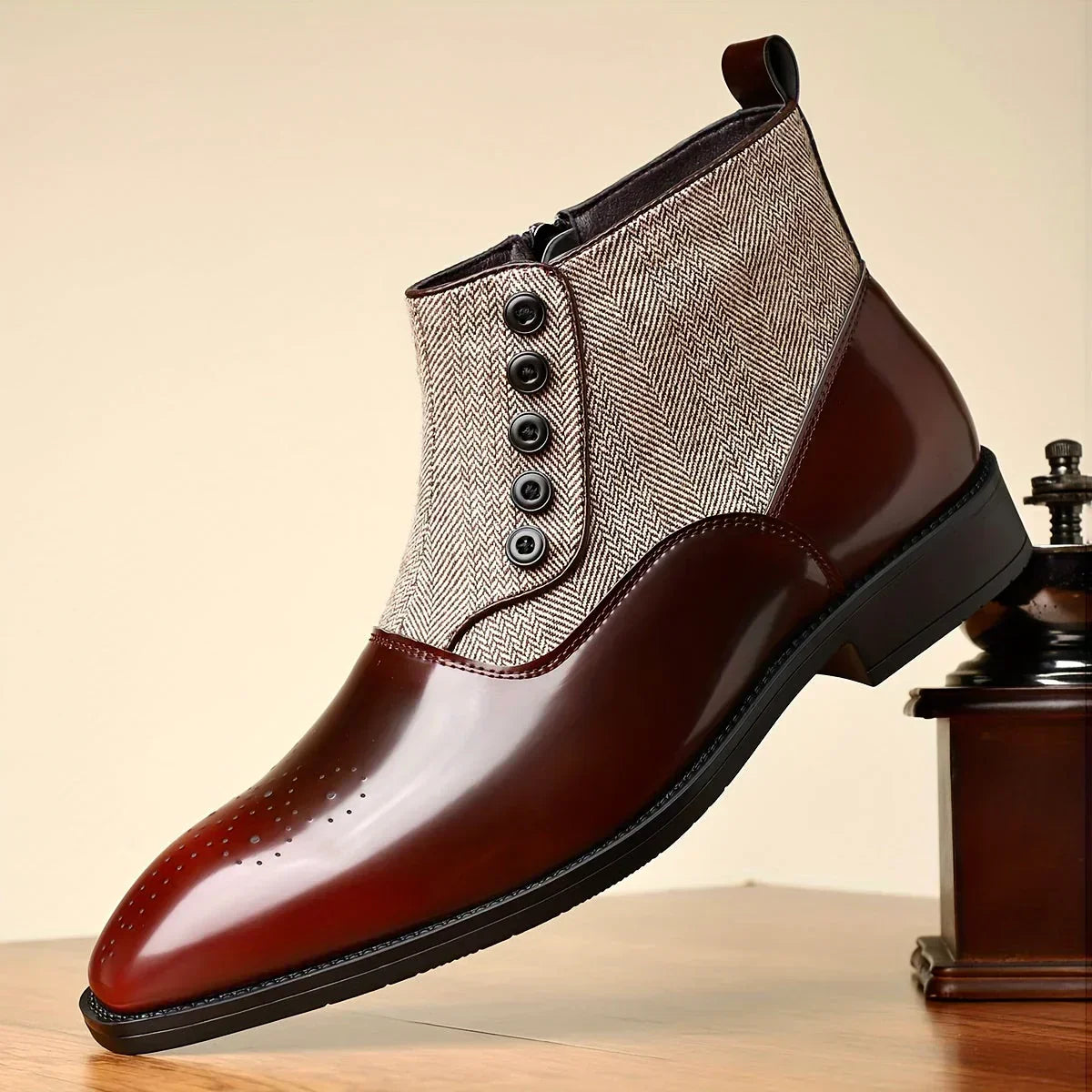 Wentworth Chelsea Boots by Gerald | Orthopedic Leather Shoes for Timeless Comfort