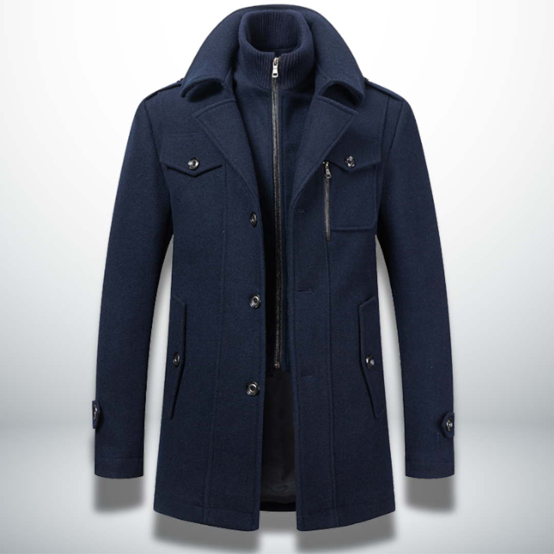 Dominic | Classic Wool Overcoat