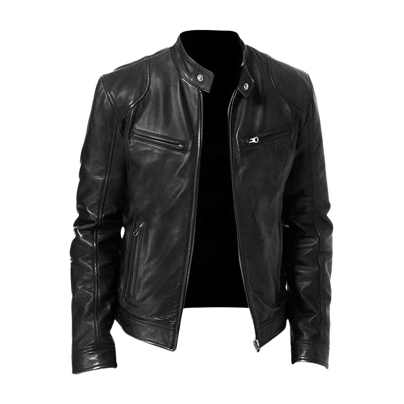 Logan | Classic Leather Jacket