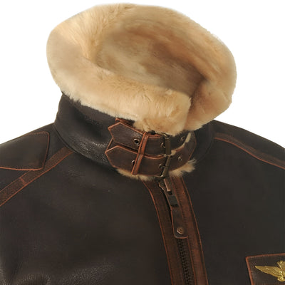Victor | Aviator Shearling Jacket