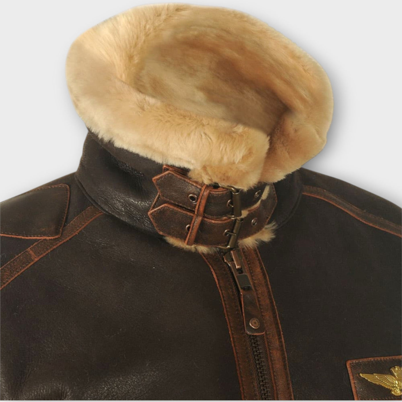 Flynn | Aviator Shearling Jacket