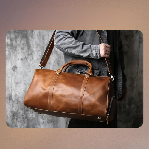 Callahan | Luxury Leather Travel Duffel