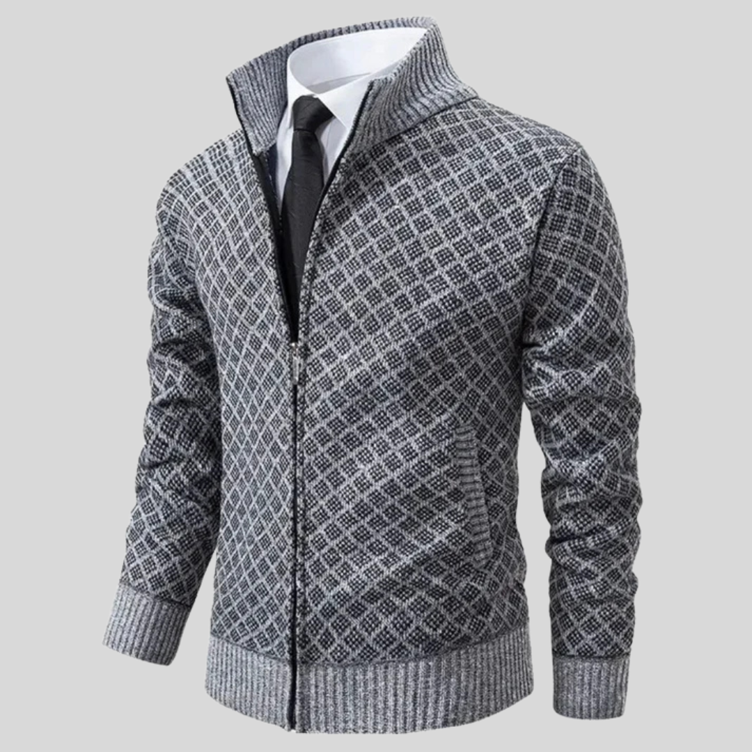 Graham | Diamond Knit Jacket