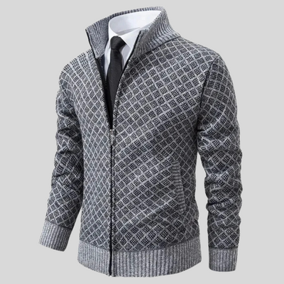 Graham | Diamond Knit Jacket