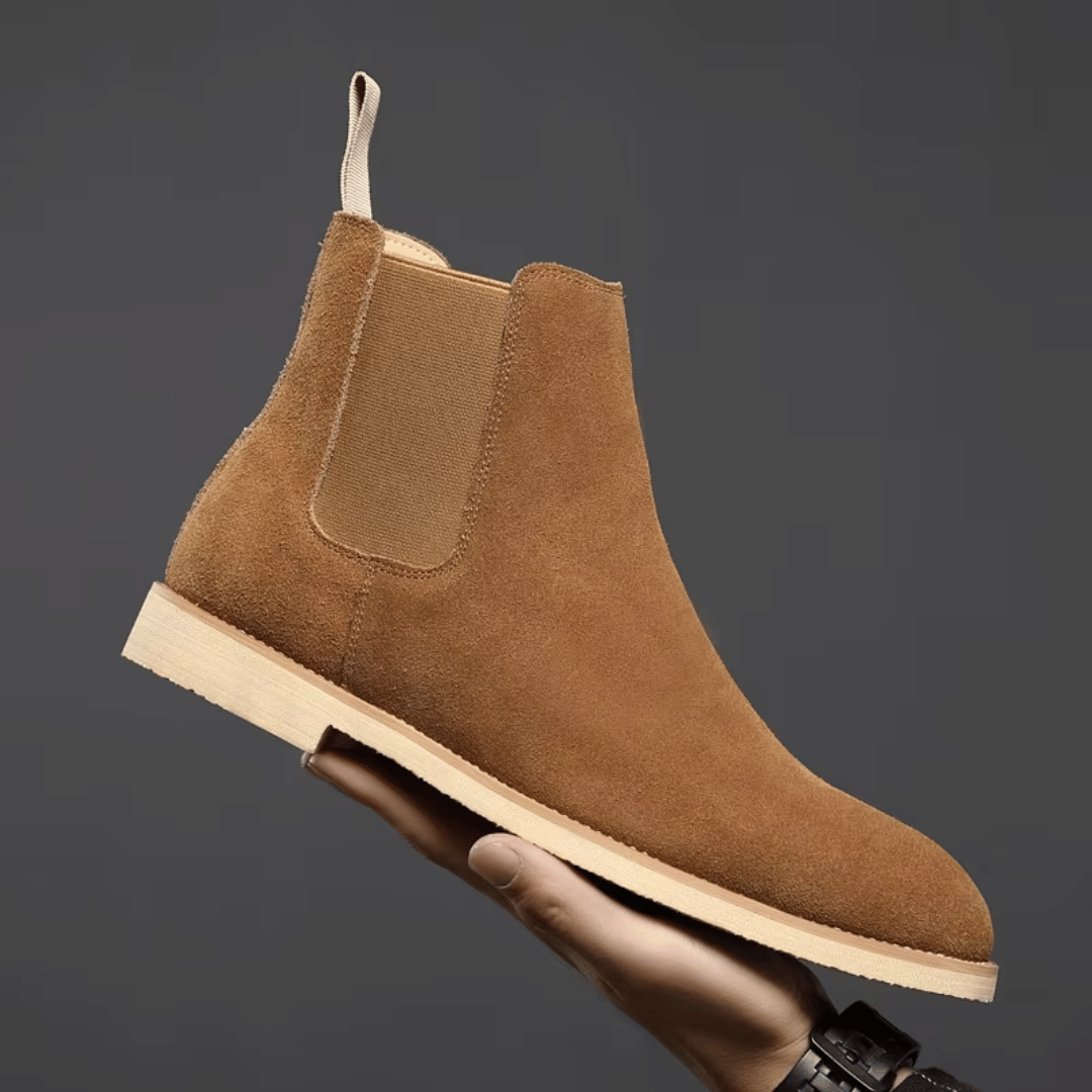 Bradley | Suede Chelsea Boots | Handcrafted Shoes