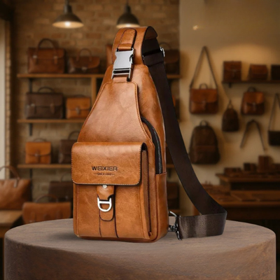Silas | Classic Men's Crossbody Bag