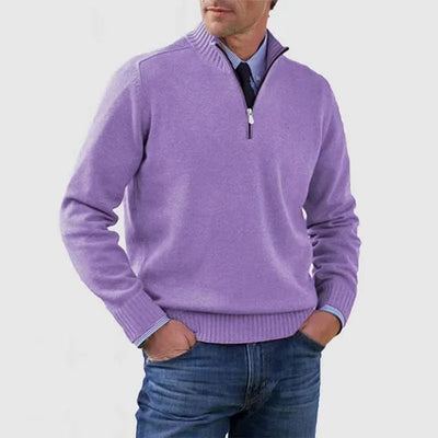 Preston | Classic Zip Collar Sweater