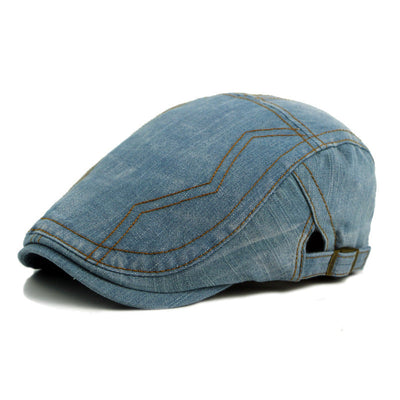 Denim Studded Cap