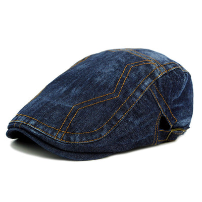 Denim Studded Cap