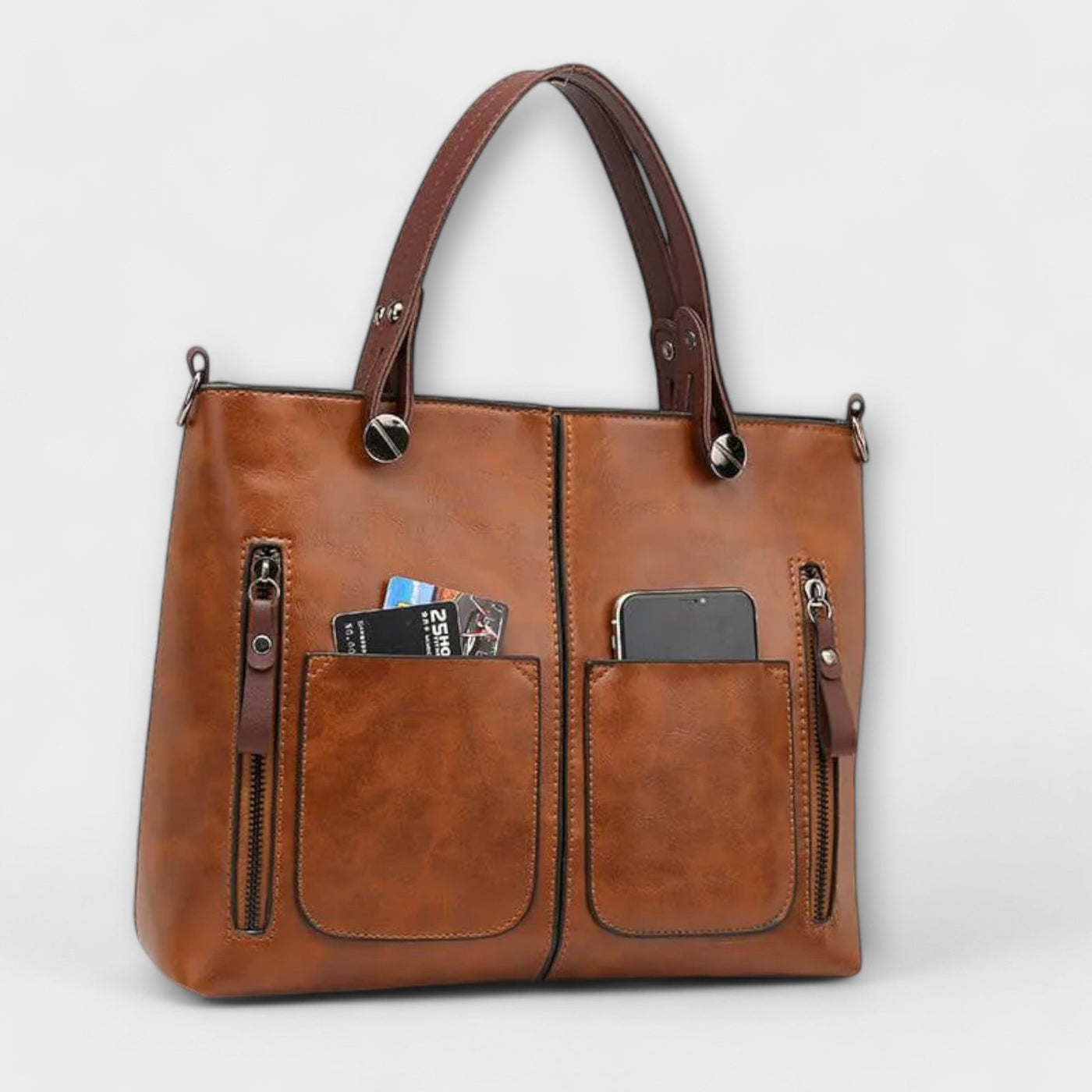 Lora - Chic Leather Handbag