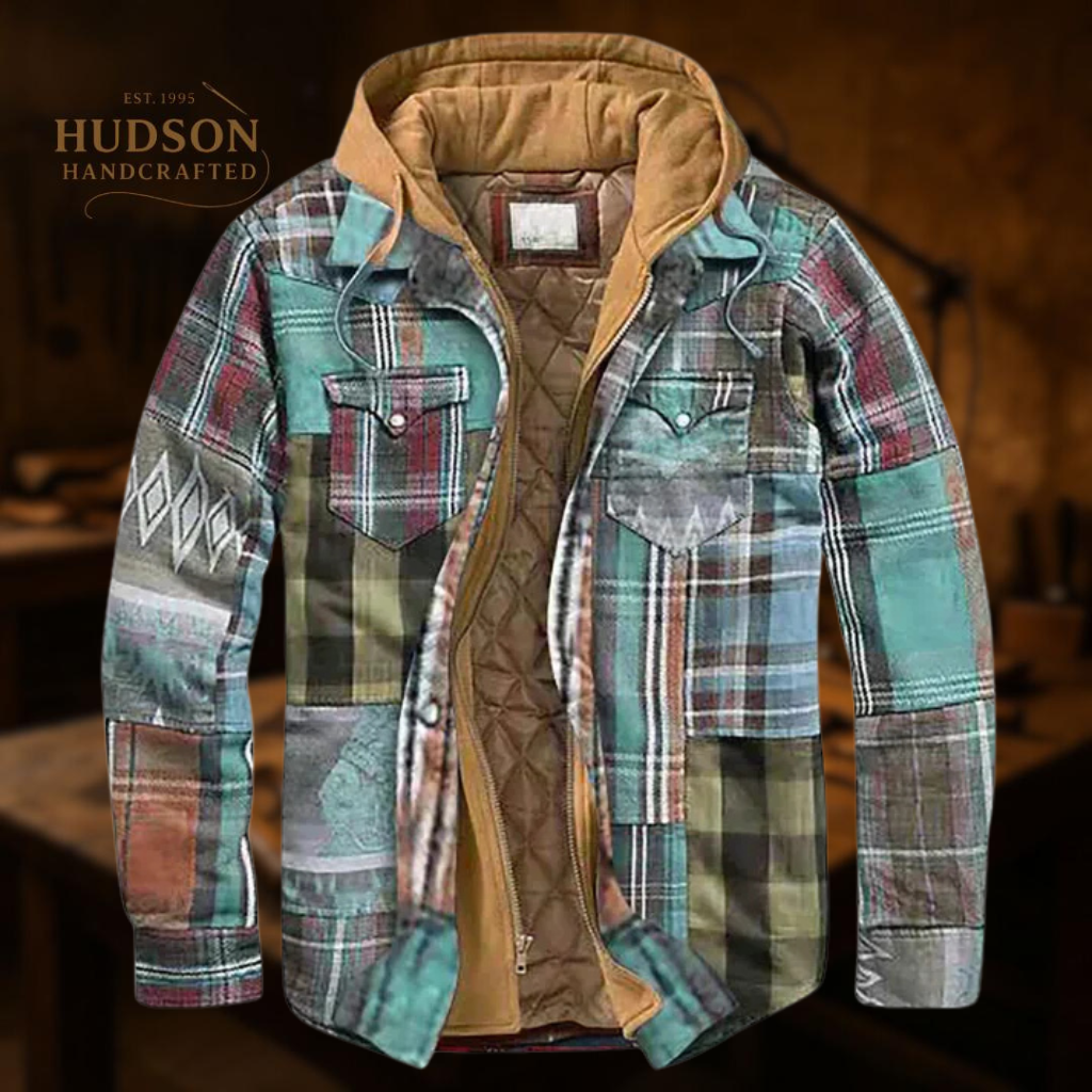 Lenoir™ | Plaid Patchwork Jacket