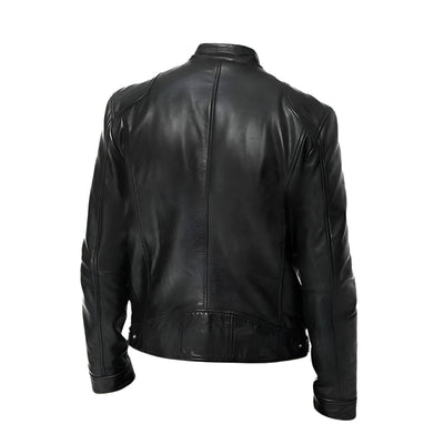 Logan | Classic Leather Jacket