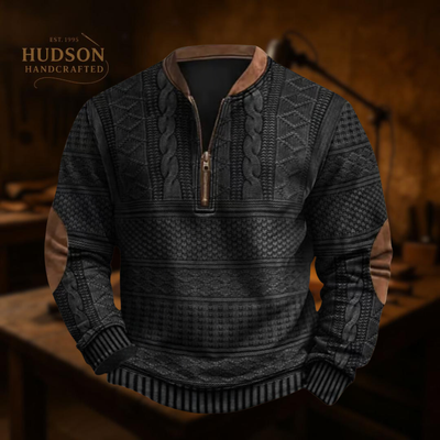 Anton™ | Knit Sweater with Half Zip