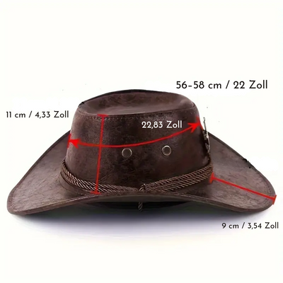 Logan | Breathable Sun and Cowboy Hat