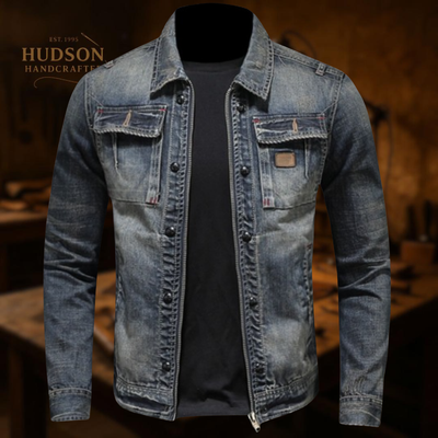 Basile™ | Retro Style Denim Jacket