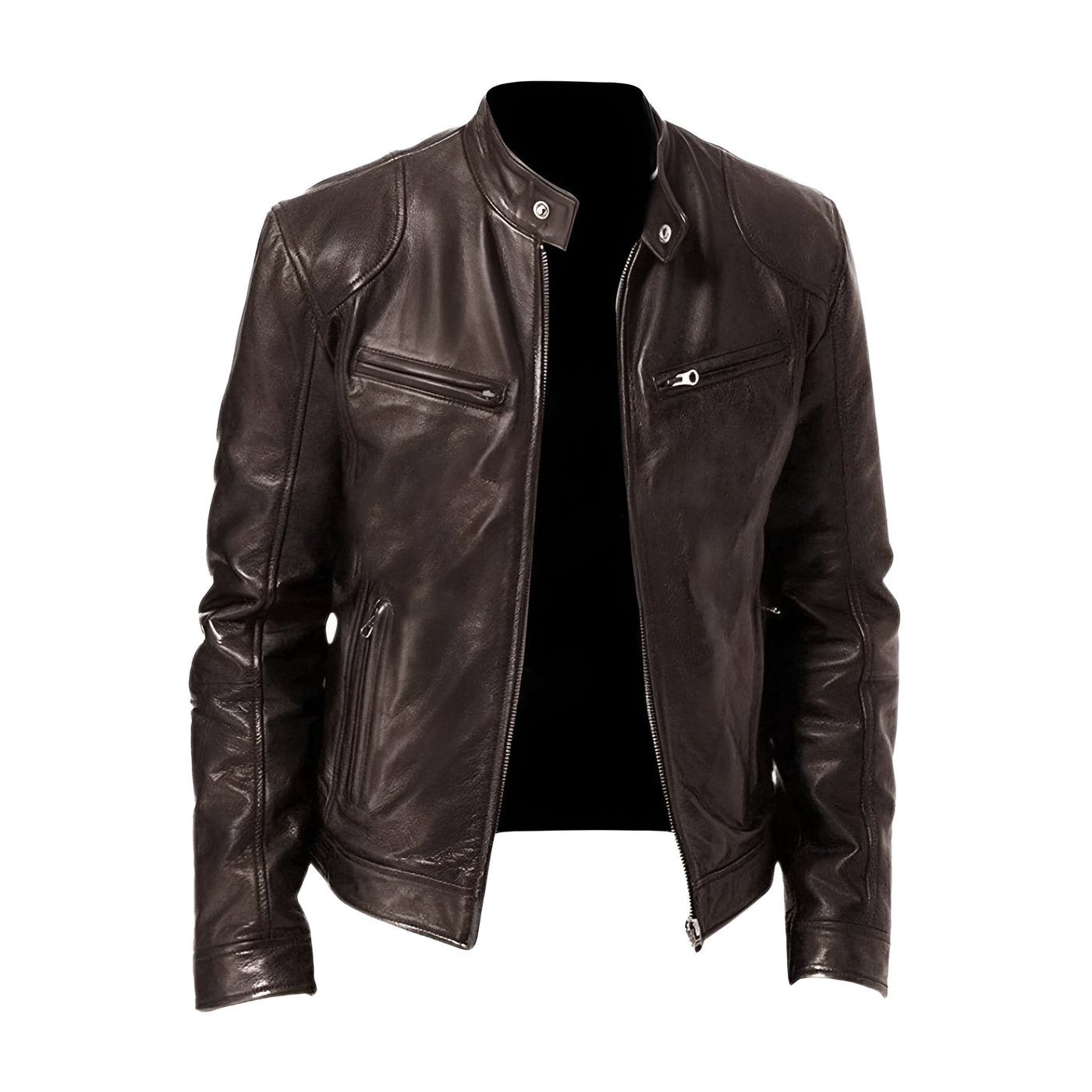 Logan | Classic Leather Jacket