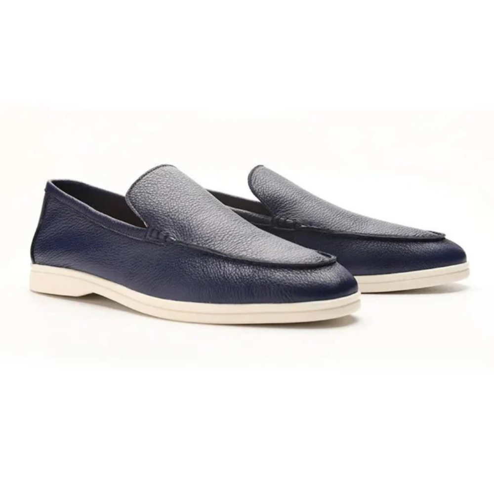 Luxurious Calfskin Slip-On Shoes
