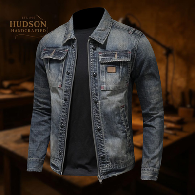 Basile™ | Retro Style Denim Jacket