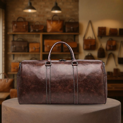 Lennox | Leather Weekend Travel Bag