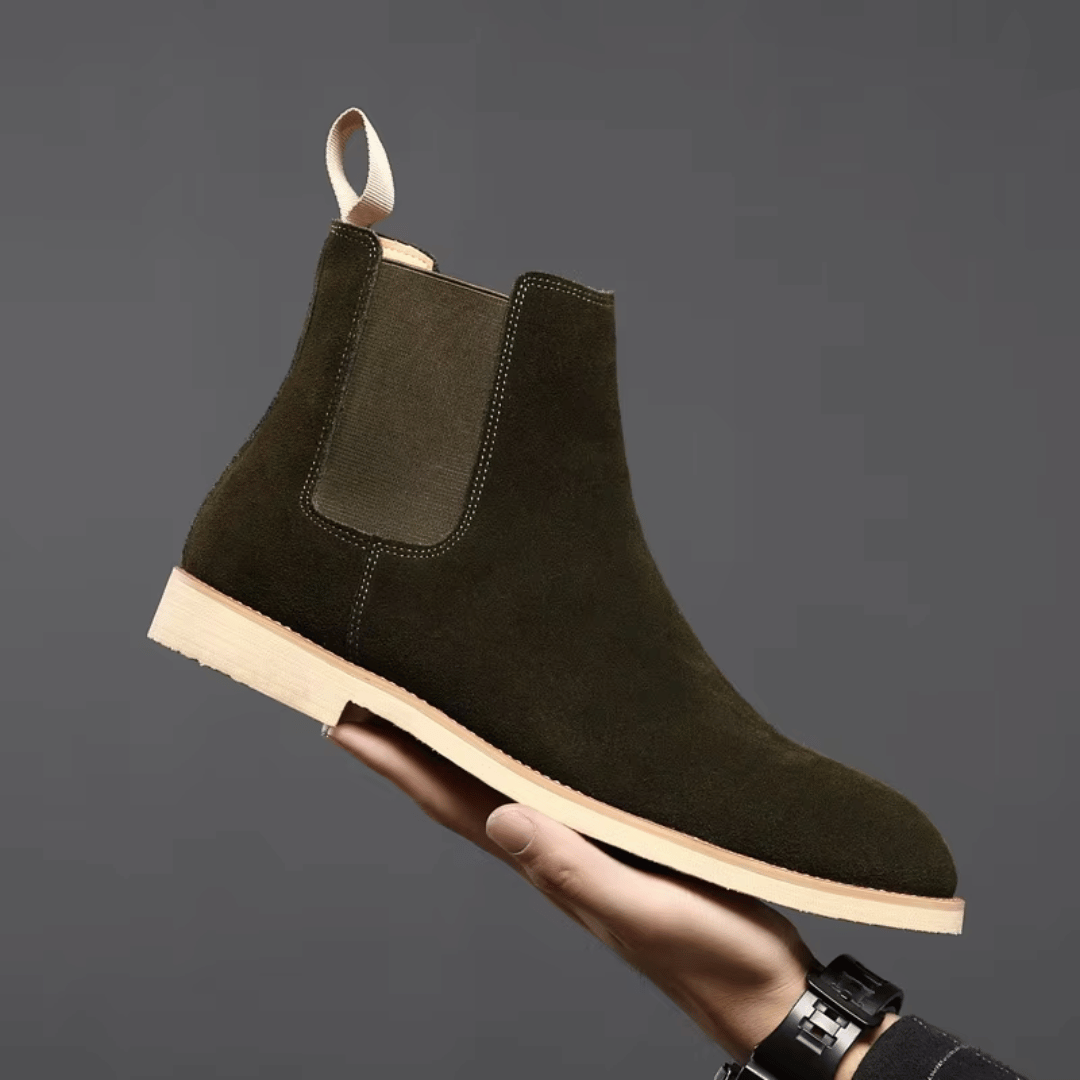 Bradley | Suede Chelsea Boots | Handcrafted Shoes