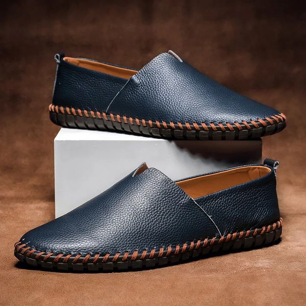 Handcrafted Leather Loafers