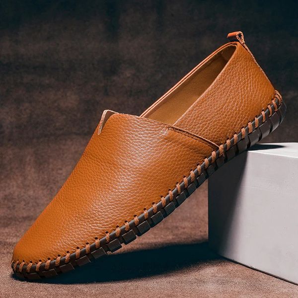 Handcrafted Leather Loafers