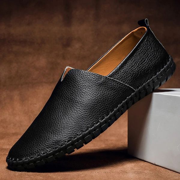 Handcrafted Leather Loafers