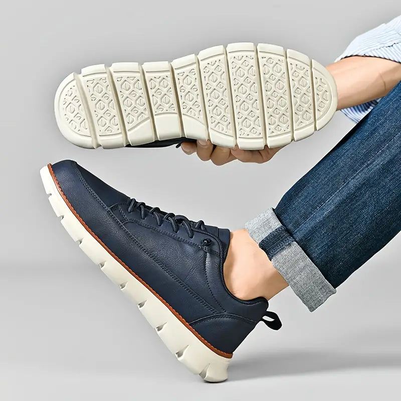 Torricelli Athletic Sneakers | Orthopedic Leather Shoes for Timeless Comfort