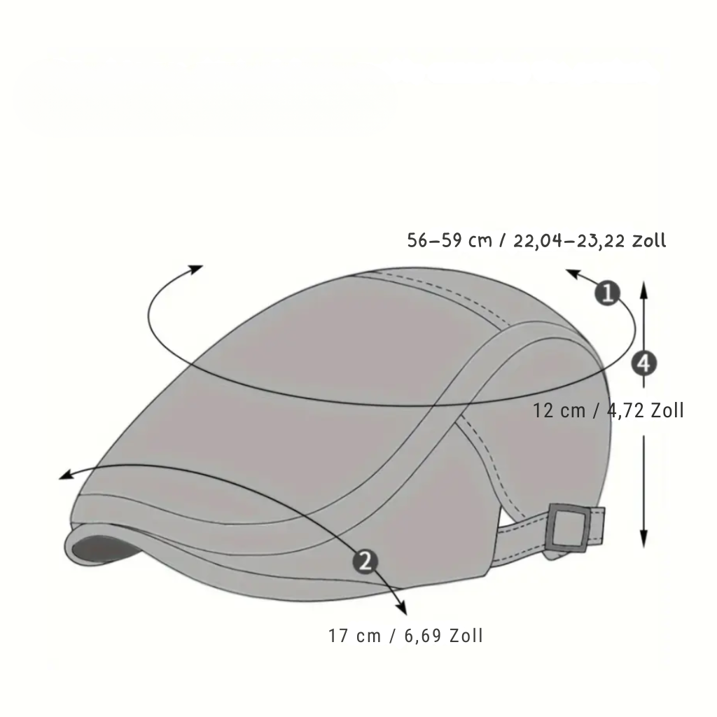 Brendon | Men's Classic Newsboy Cap