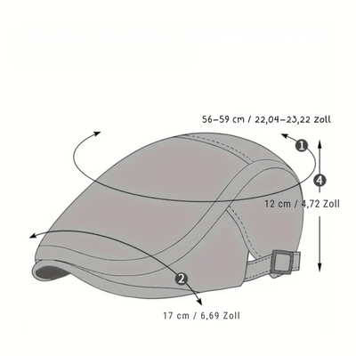 Brendon | Men's Classic Newsboy Cap