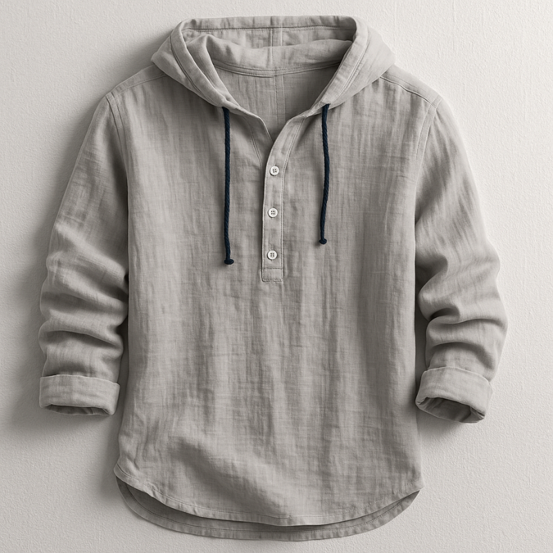 Elliot | Coastal Hooded Shirt