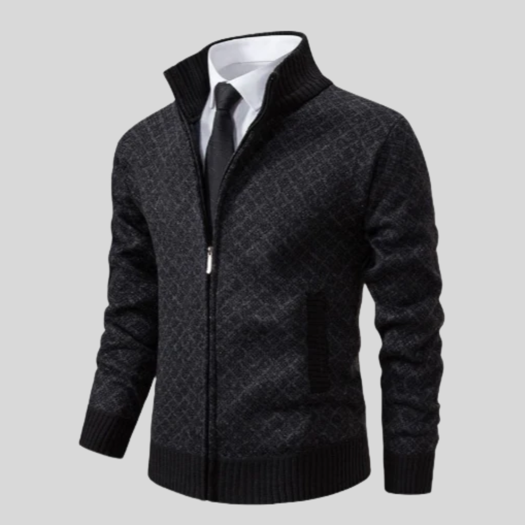 Graham | Diamond Knit Jacket