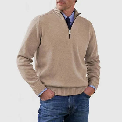 Preston | Classic Zip Collar Sweater