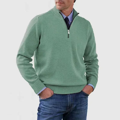 Preston | Classic Zip Collar Sweater