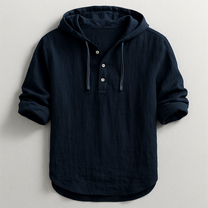 Elliot | Coastal Hooded Shirt