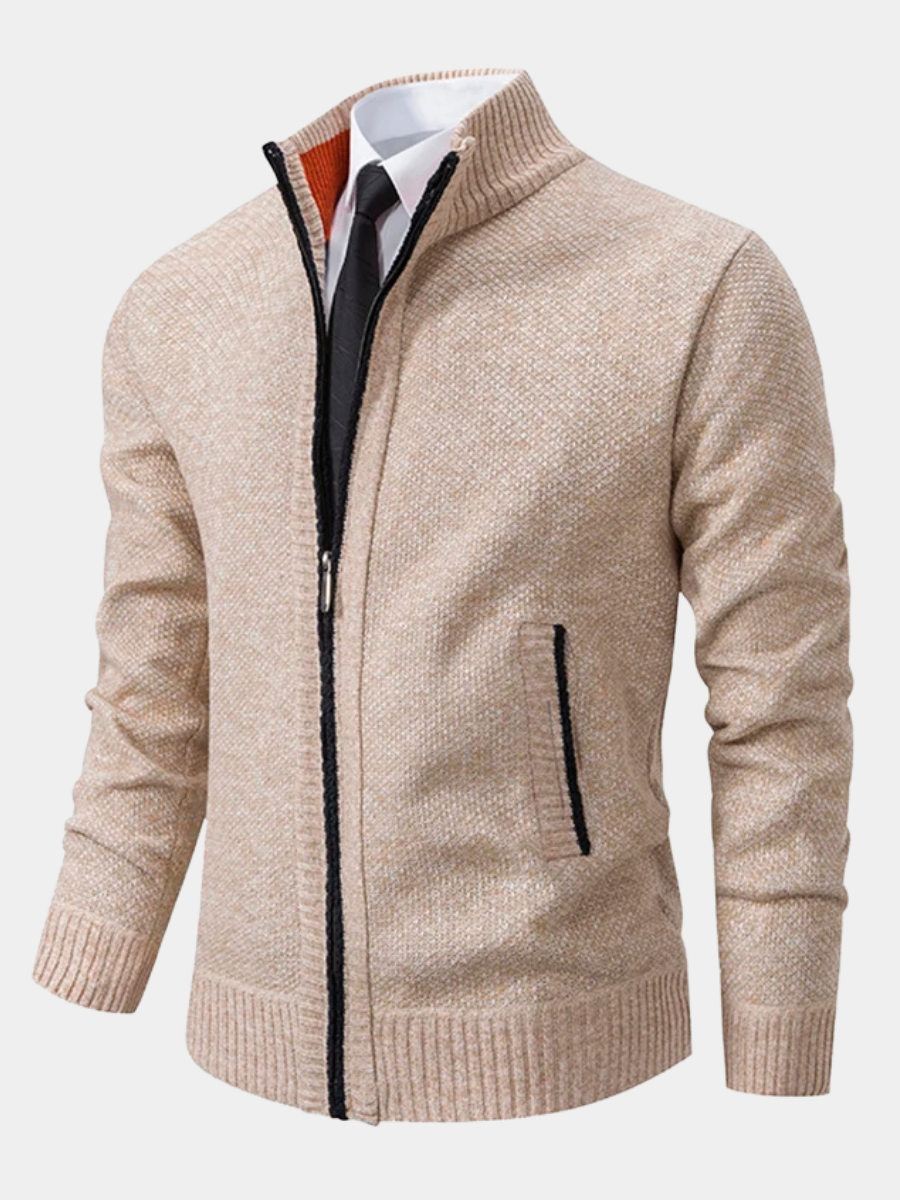 Bennett | Heritage Zip Cardigan