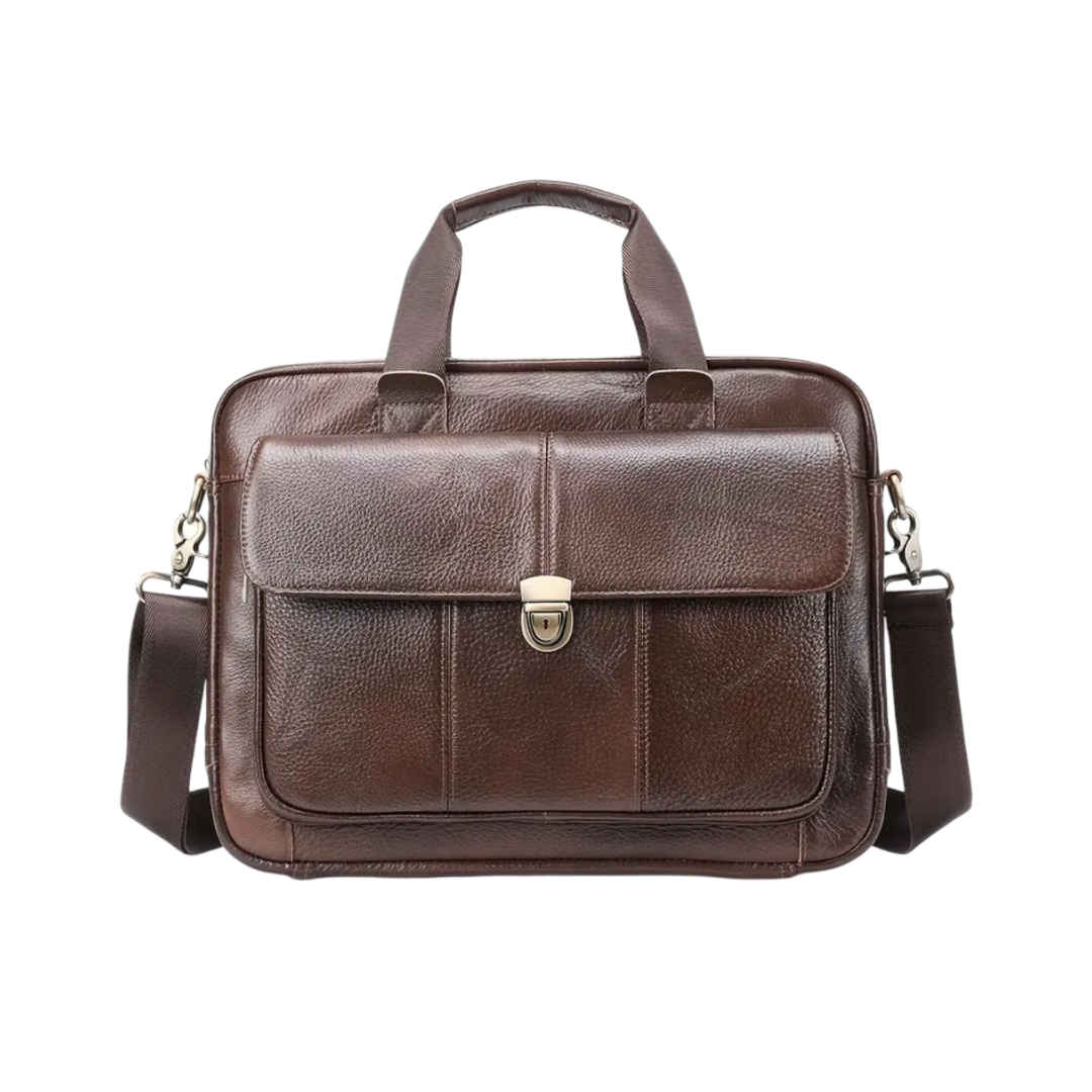 Hudson | Monarch Leather Briefcase